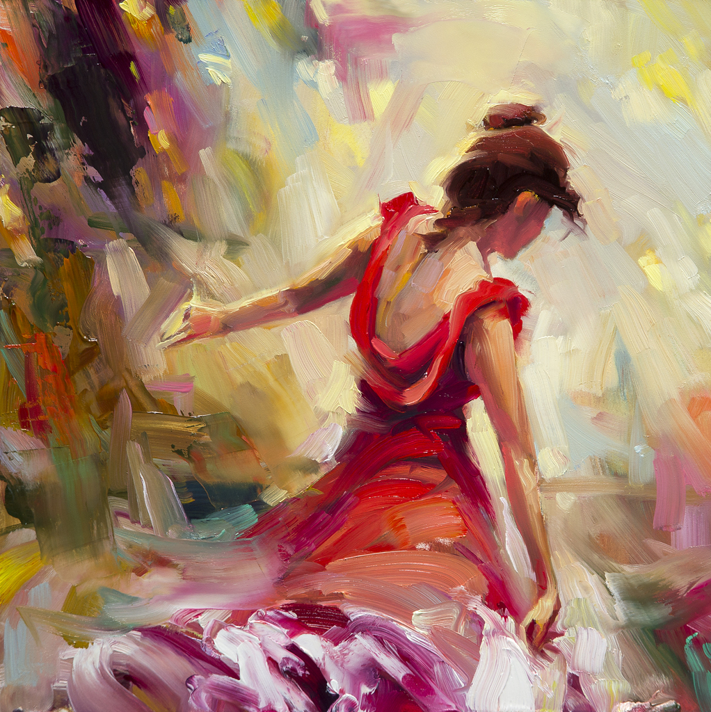 Dancer by Steve Henderson Oil ~ 12 x 12